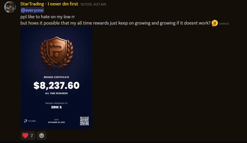 Trading testimonial 6